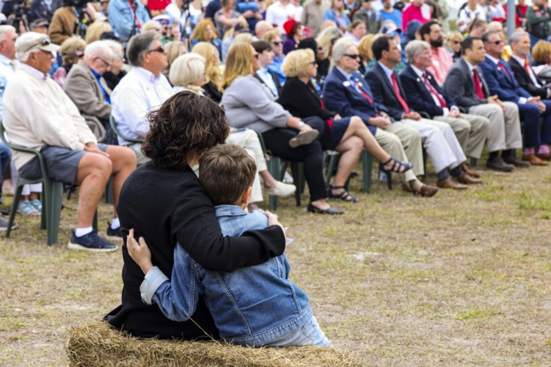 Beirut Peacekeepers Tower Groundbreaking Crowd